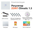 ZONT Climatic 1.3 Погодозависимый автоматический GSM / Wi-Fi регулятор (1 ГВС + 3 прямых/смесительных) с доставкой в Новороссийск